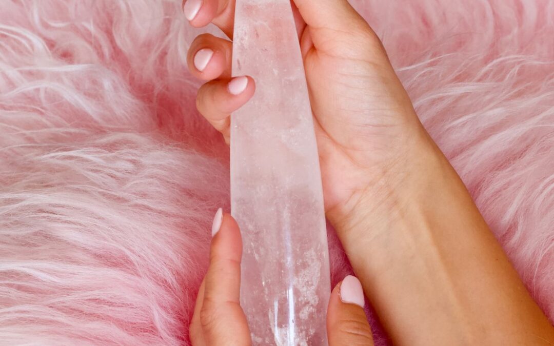 Bringer of light – Clear Quartz Yoni Wand