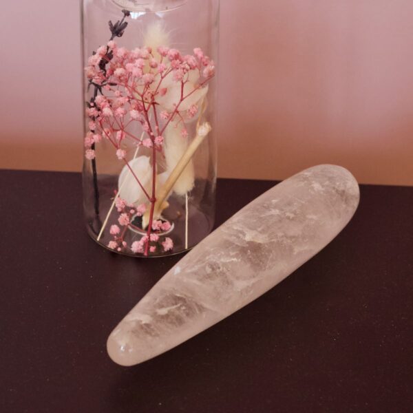 Bringer of light - Clear Quartz Yoni Wand - Image 2