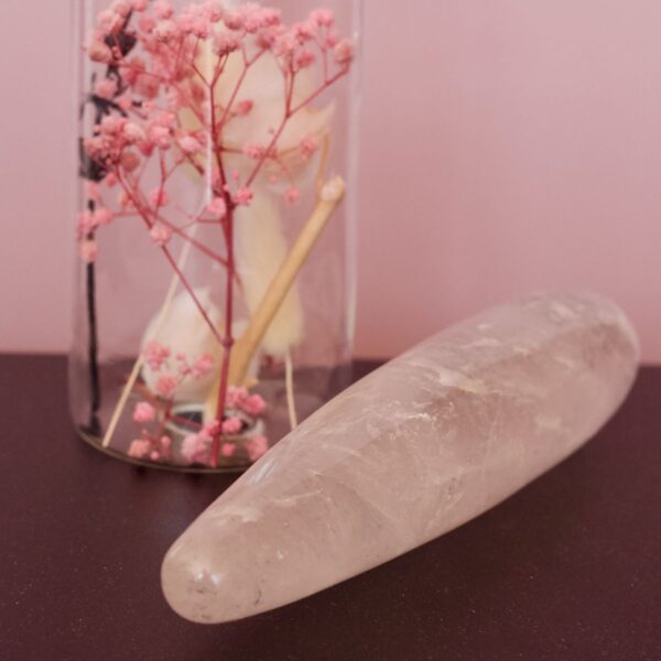 Bringer of light - Clear Quartz Yoni Wand - Image 3