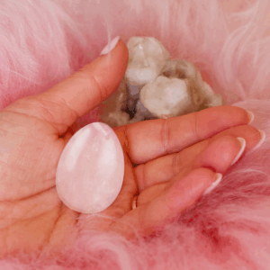 Star Rose Quartz Yoni Egg
