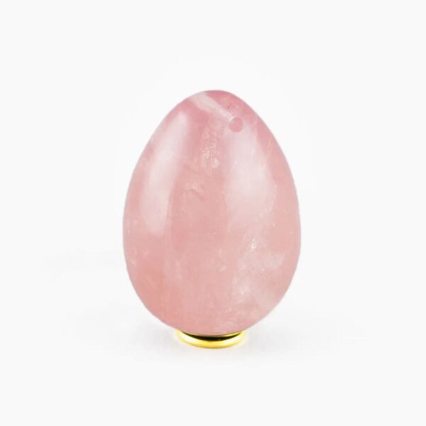 Star Rose Quartz Yoni Egg - Image 5